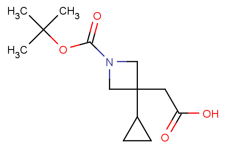 2-{1-[(tert-butoxy)carbonyl]-3-cyclopropylazetidin-3-yl}acetic acid