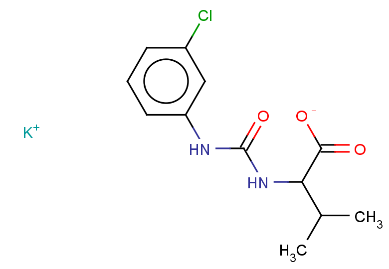 potassium 2-{[(3-chlorophenyl)carbamoyl]amino}-3-methylbutanoate