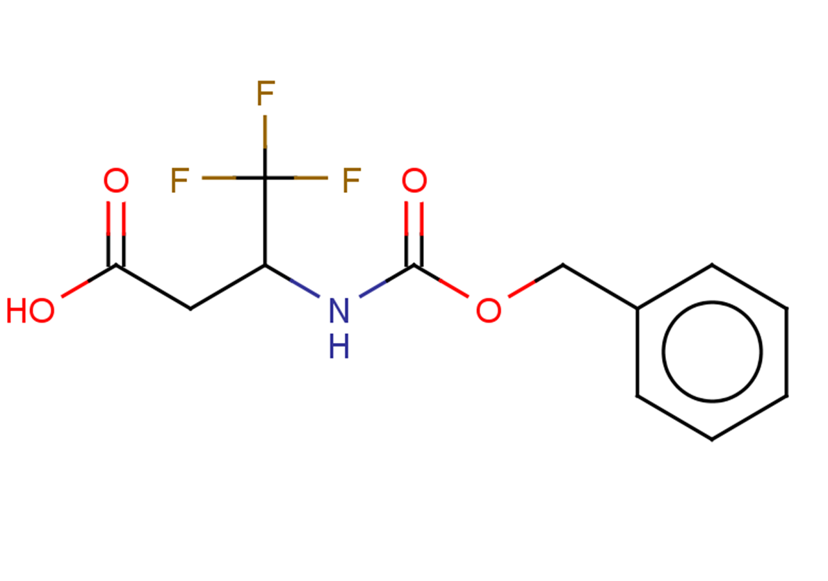 3-{[(benzyloxy)carbonyl]amino}-4,4,4-trifluorobutanoic acid
