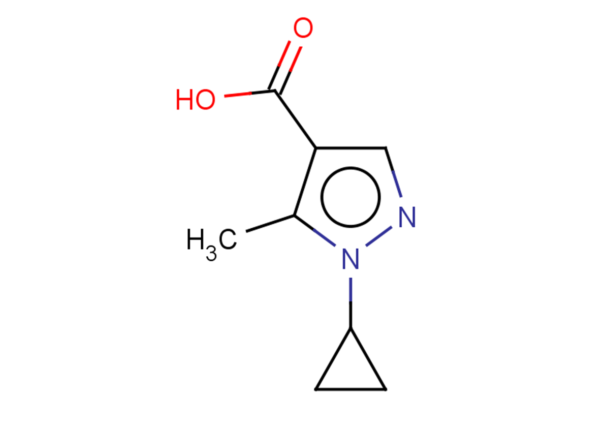 1-cyclopropyl-5-methyl-1H-pyrazole-4-carboxylic acid