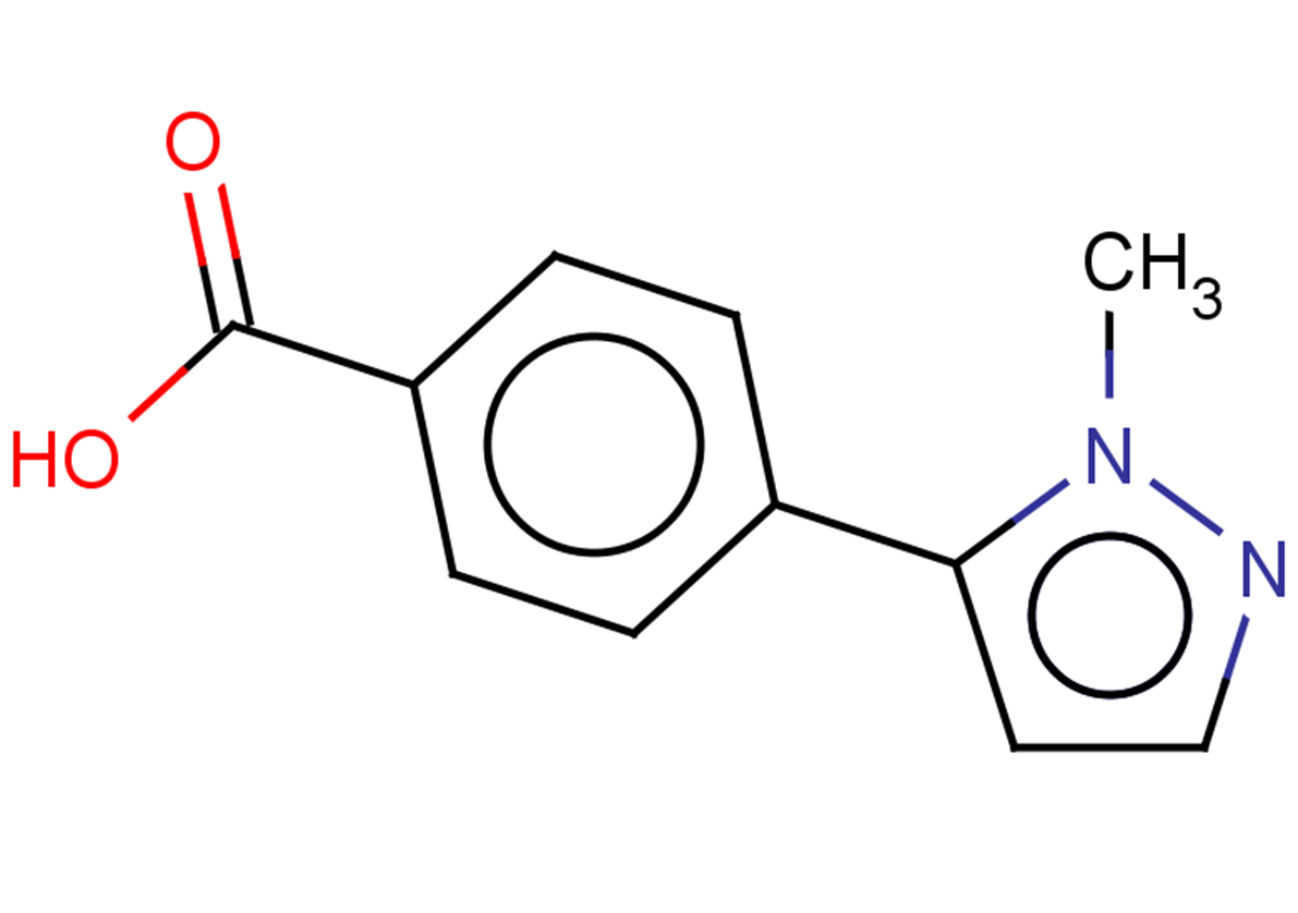 4-(1-methyl-1H-pyrazol-5-yl)benzoic acid