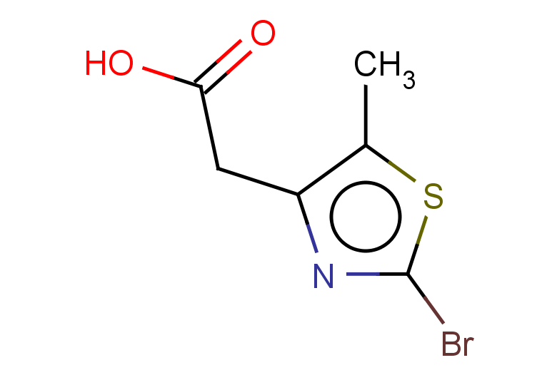 2-(2-bromo-5-methyl-1,3-thiazol-4-yl)acetic acid