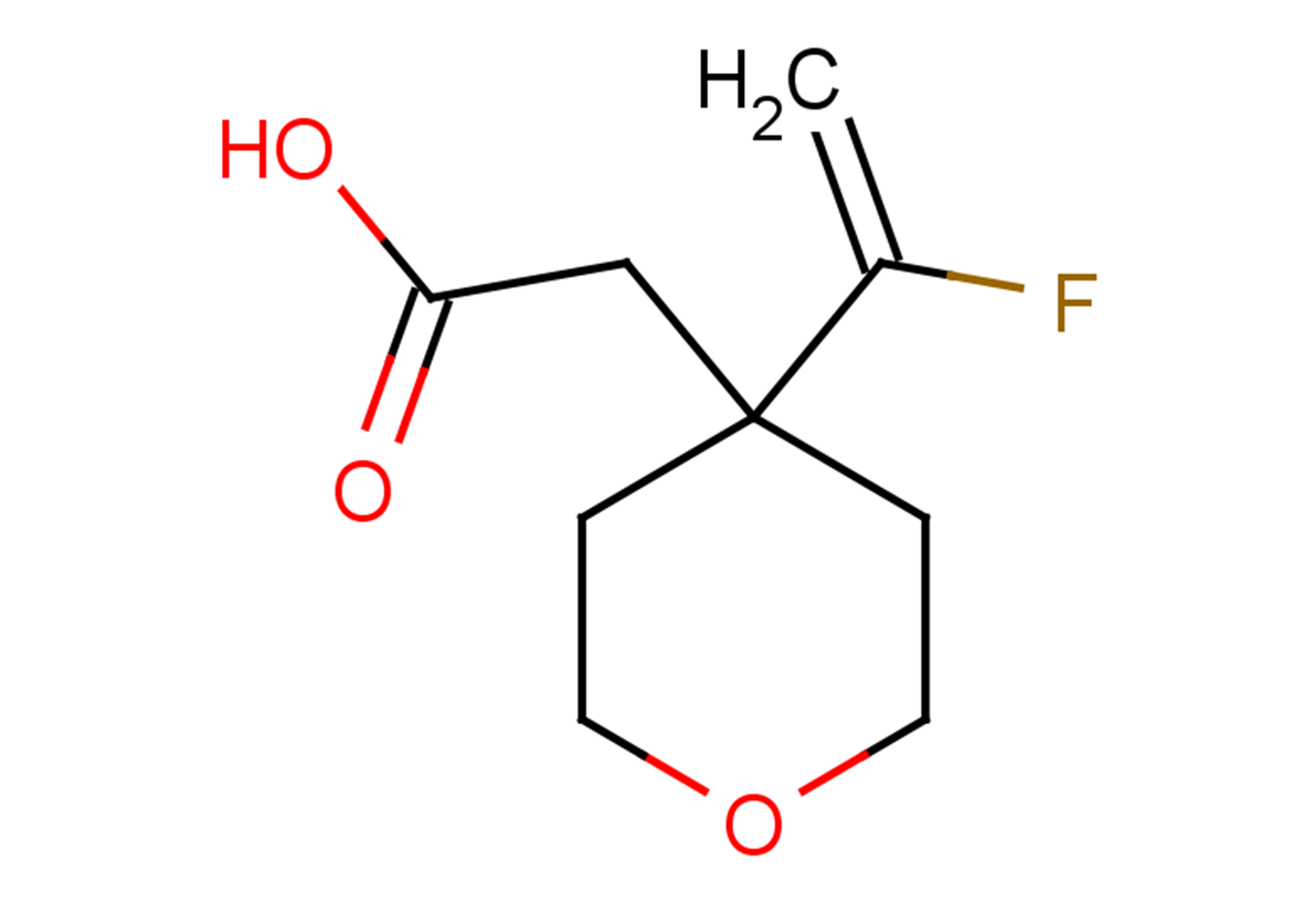 2-[4-(1-fluoroethenyl)oxan-4-yl]acetic acid