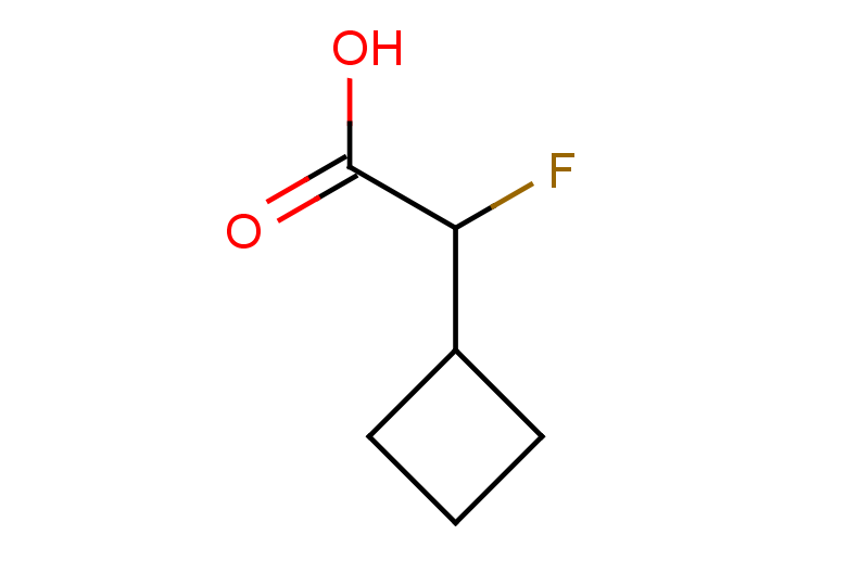 2-cyclobutyl-2-fluoroacetic acid