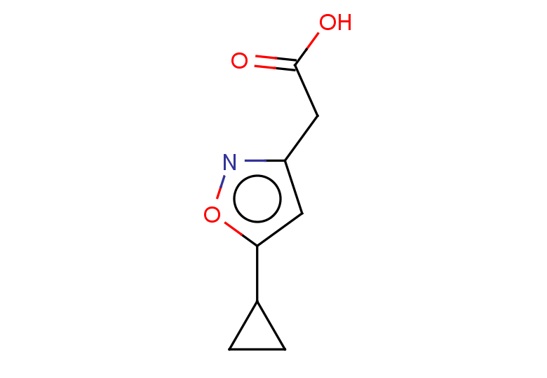 2-(5-cyclopropyl-1,2-oxazol-3-yl)acetic acid