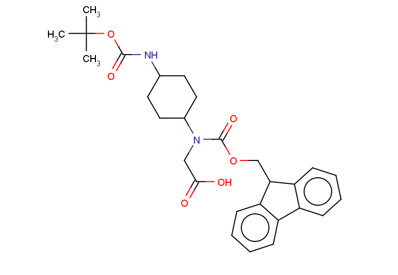 2-[(4-{[(tert-butoxy)carbonyl]amino}cyclohexyl)({[(9H-fluoren-9-yl)methoxy]carbonyl})amino]acetic acid