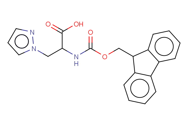 2-({[(9H-fluoren-9-yl)methoxy]carbonyl}amino)-3-(1H-pyrazol-1-yl)propanoic acid