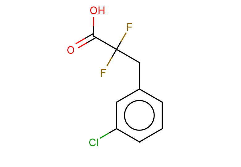3-(3-CHLOROPHENYL)-2,2-DIFLUOROPROPANOIC ACID