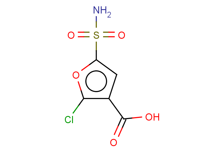 2-chloro-5-sulfamoylfuran-3-carboxylic acid