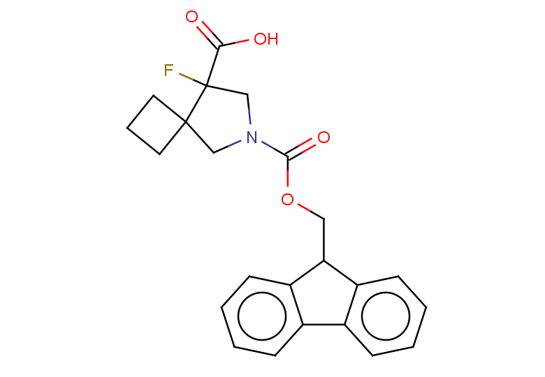 6-{[(9H-fluoren-9-yl)methoxy]carbonyl}-8-fluoro-6-azaspiro[3.4]octane-8-carboxylic acid