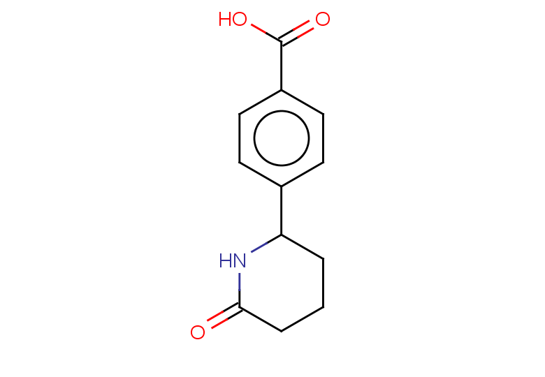 4-(6-oxopiperidin-2-yl)benzoic acid