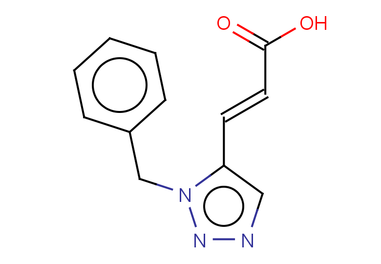 (2E)-3-(1-benzyl-1H-1,2,3-triazol-5-yl)prop-2-enoic acid