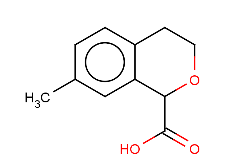 7-methyl-3,4-dihydro-1H-2-benzopyran-1-carboxylic acid