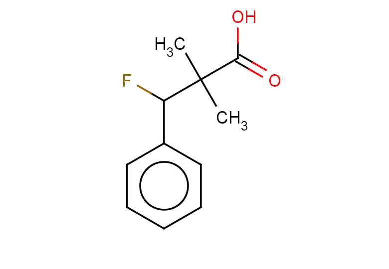 3-fluoro-2,2-dimethyl-3-phenylpropanoic acid