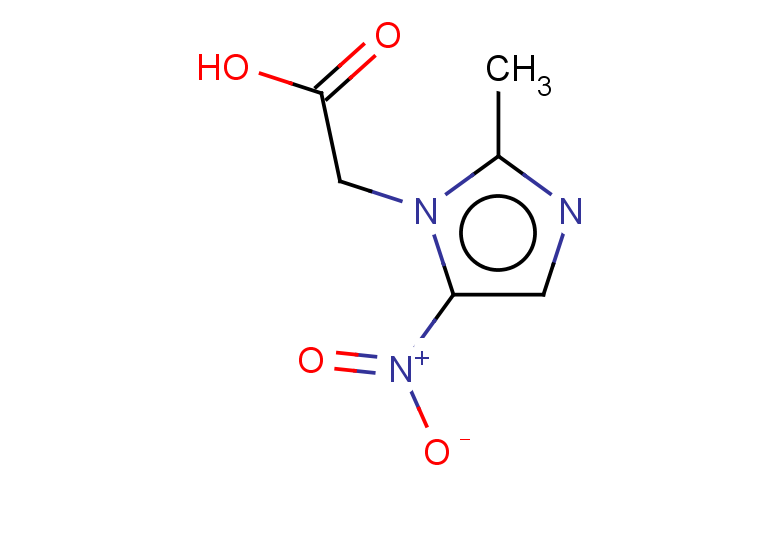 2-(2-methyl-5-nitro-1H-imidazol-1-yl)acetic acid