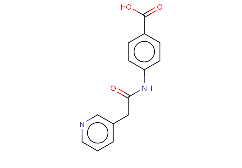 4-[2-(pyridin-3-yl)acetamido]benzoic acid