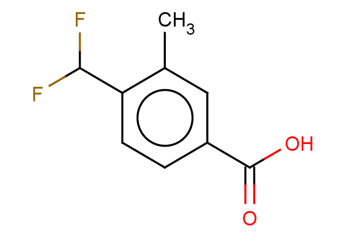 4-(difluoromethyl)-3-methylbenzoic acid