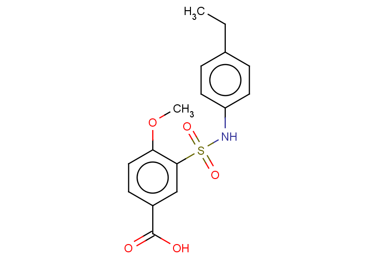 3-[(4-ethylphenyl)sulfamoyl]-4-methoxybenzoic acid