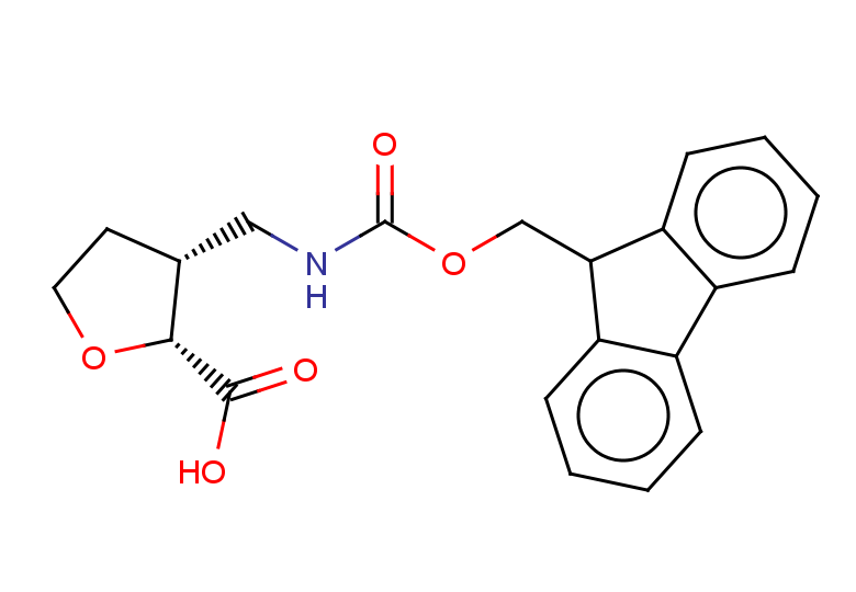 rac-(2R,3R)-3-[({[(9H-fluoren-9-yl)methoxy]carbonyl}amino)methyl]oxolane-2-carboxylic acid, cis