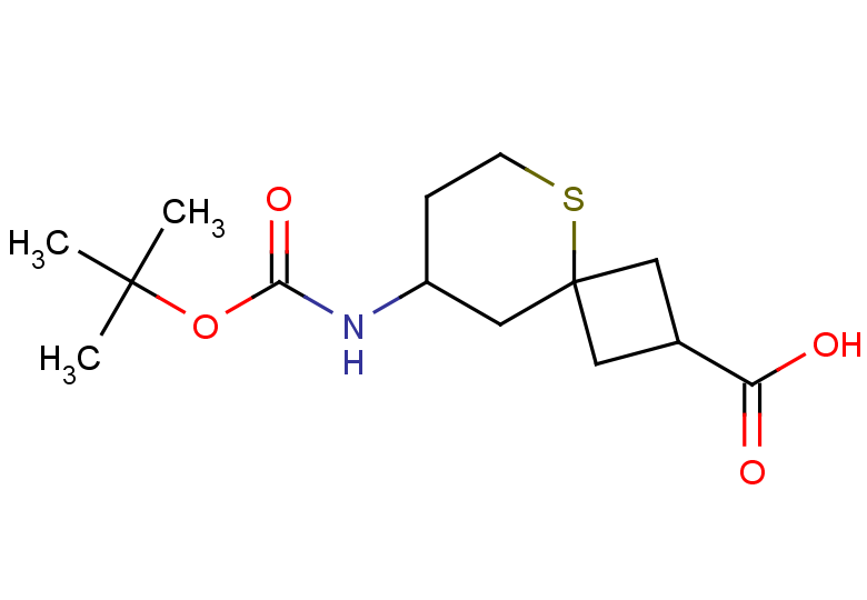 8-{[(tert-butoxy)carbonyl]amino}-5-thiaspiro[3.5]nonane-2-carboxylic acid