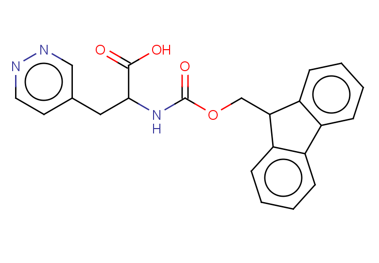 2-({[(9H-fluoren-9-yl)methoxy]carbonyl}amino)-3-(pyridazin-4-yl)propanoic acid