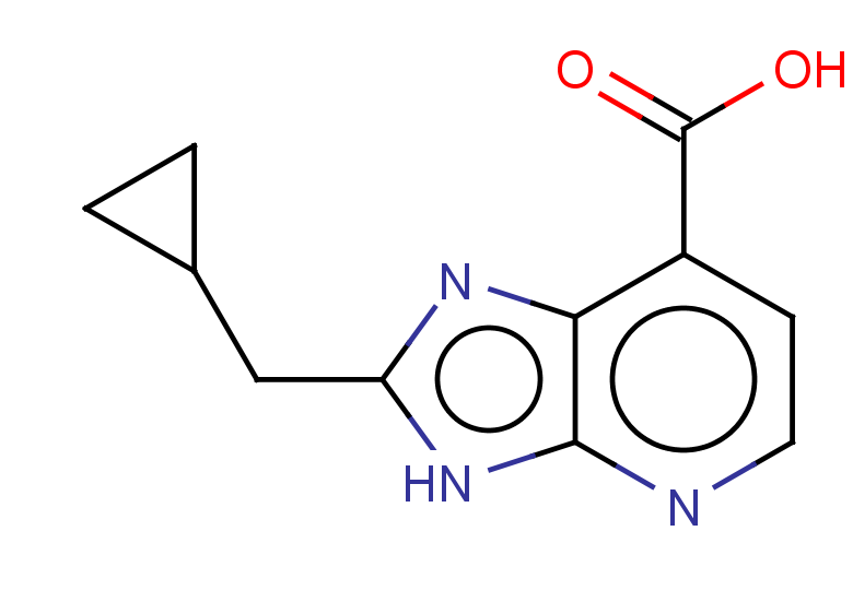 2-(cyclopropylmethyl)-3H-imidazo[4,5-b]pyridine-7-carboxylic acid