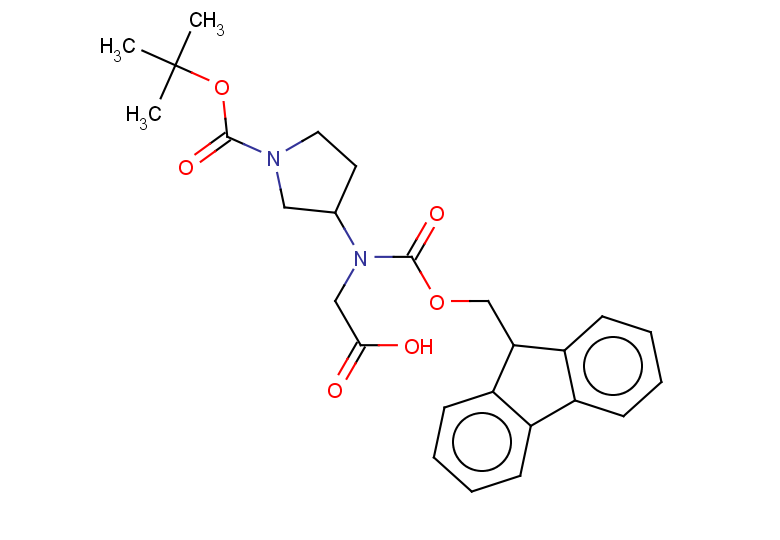 2-({1-[(tert-butoxy)carbonyl]pyrrolidin-3-yl}({[(9H-fluoren-9-yl)methoxy]carbonyl})amino)acetic acid