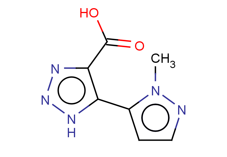 5-(1-methyl-1H-pyrazol-5-yl)-1H-1,2,3-triazole-4-carboxylic acid