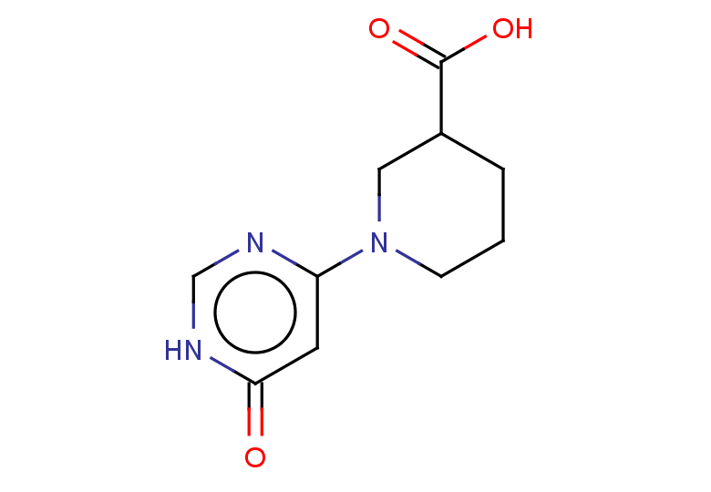 1-(6-oxo-1,6-dihydropyrimidin-4-yl)piperidine-3-carboxylic acid