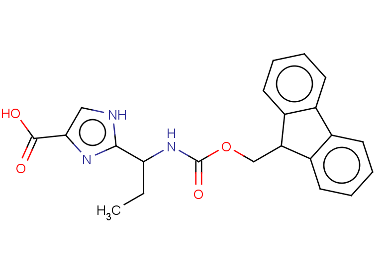 2-[1-({[(9H-fluoren-9-yl)methoxy]carbonyl}amino)propyl]-1H-imidazole-4-carboxylic acid