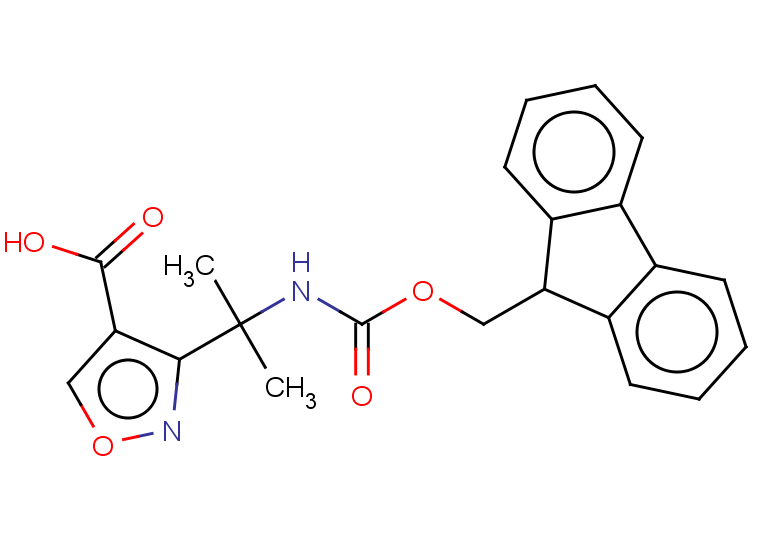 3-[2-({[(9H-fluoren-9-yl)methoxy]carbonyl}amino)propan-2-yl]-1,2-oxazole-4-carboxylic acid