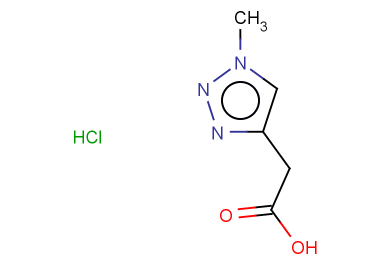 2-(1-methyl-1H-1,2,3-triazol-4-yl)acetic acid hydrochloride
