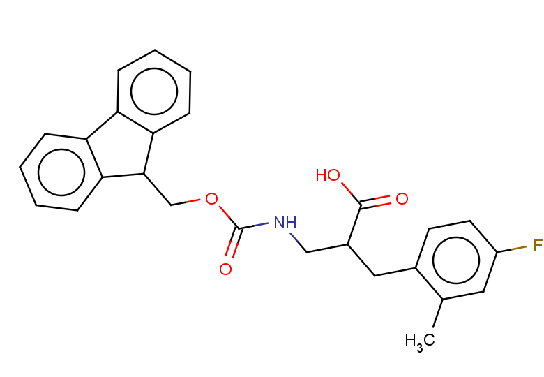 3-({[(9H-fluoren-9-yl)methoxy]carbonyl}amino)-2-[(4-fluoro-2-methylphenyl)methyl]propanoic acid