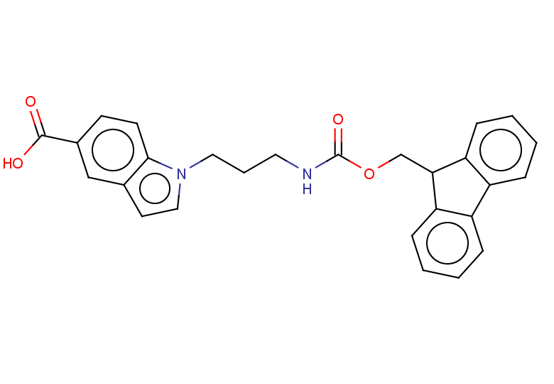 1-[3-({[(9H-fluoren-9-yl)methoxy]carbonyl}amino)propyl]-1H-indole-5-carboxylic acid