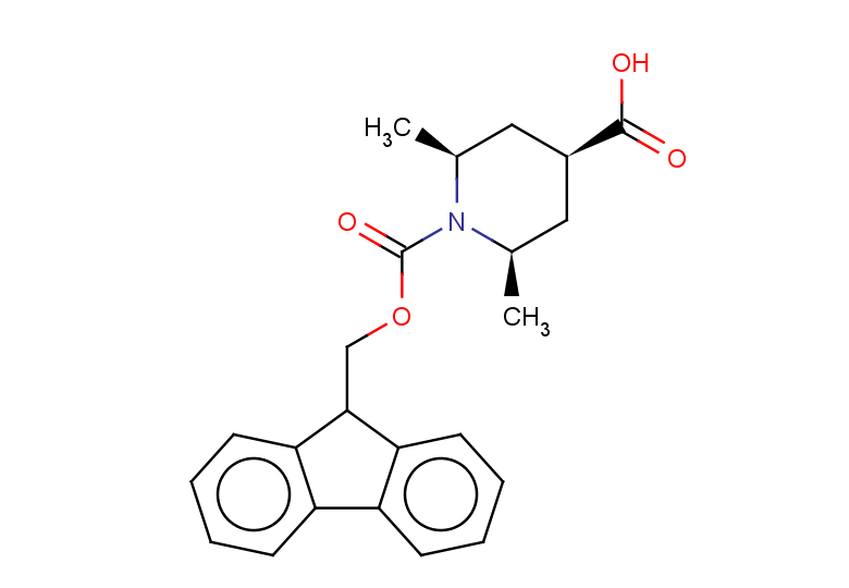 rac-(2R,4r,6S)-1-{[(9H-fluoren-9-yl)methoxy]carbonyl}-2,6-dimethylpiperidine-4-carboxylic acid