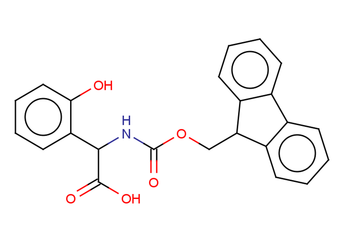 2-({[(9H-fluoren-9-yl)methoxy]carbonyl}amino)-2-(2-hydroxyphenyl)acetic acid
