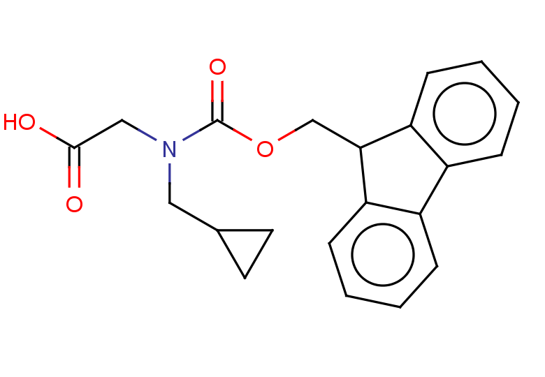 2-[(cyclopropylmethyl)[(9H-fluoren-9-ylmethoxy)carbonyl]amino]acetic acid
