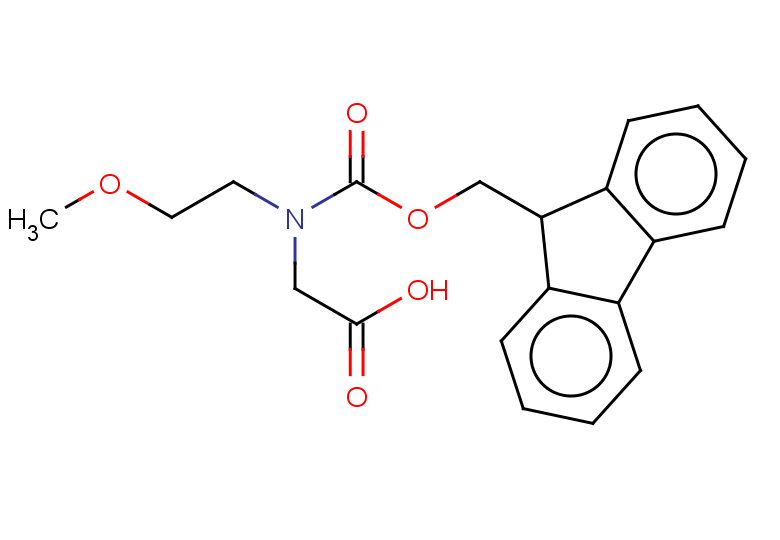 2-{[(9H-fluoren-9-ylmethoxy)carbonyl](2-methoxyethyl)amino}acetic acid