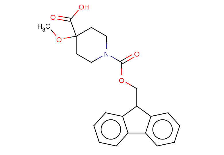 1-{[(9H-fluoren-9-yl)methoxy]carbonyl}-4-methoxypiperidine-4-carboxylic acid