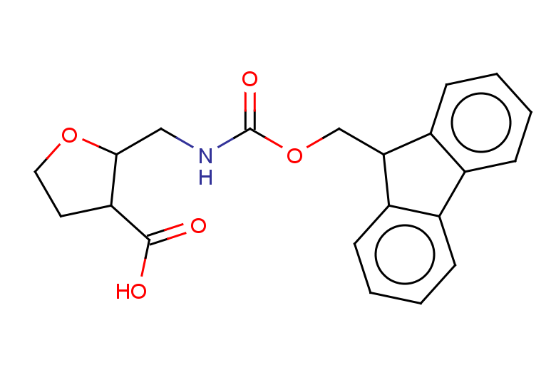 2-[({[(9H-fluoren-9-yl)methoxy]carbonyl}amino)methyl]oxolane-3-carboxylic acid
