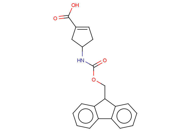 4-({[(9H-fluoren-9-yl)methoxy]carbonyl}amino)cyclopent-1-ene-1-carboxylic acid