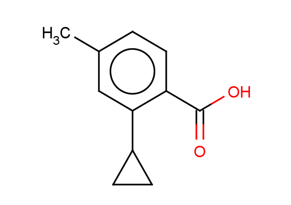 2-cyclopropyl-4-methylbenzoic acid