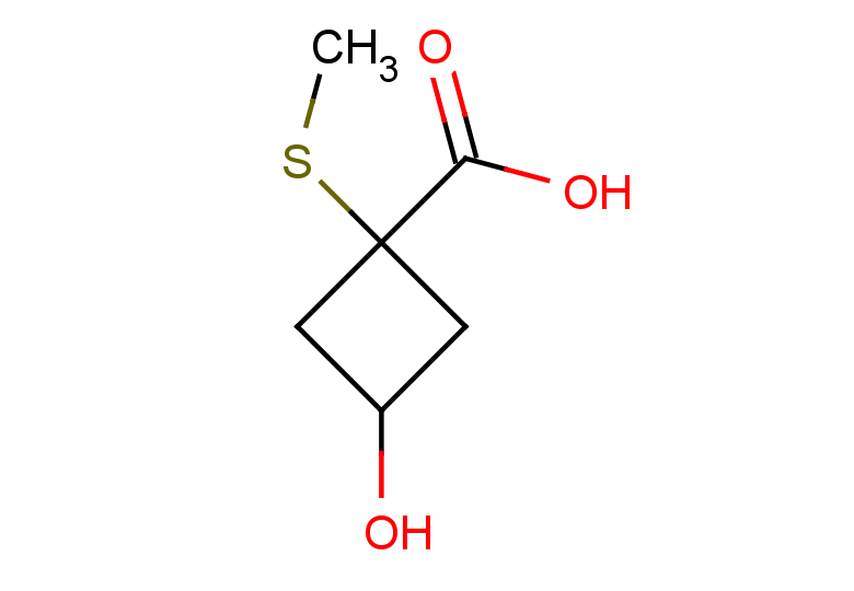 3-hydroxy-1-(methylsulfanyl)cyclobutane-1-carboxylic acid, Mixture of diastereomers