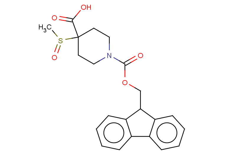 1-{[(9H-fluoren-9-yl)methoxy]carbonyl}-4-methanesulfinylpiperidine-4-carboxylic acid