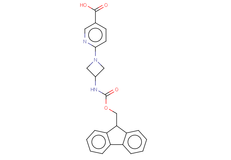 6-[3-({[(9H-fluoren-9-yl)methoxy]carbonyl}amino)azetidin-1-yl]pyridine-3-carboxylic acid