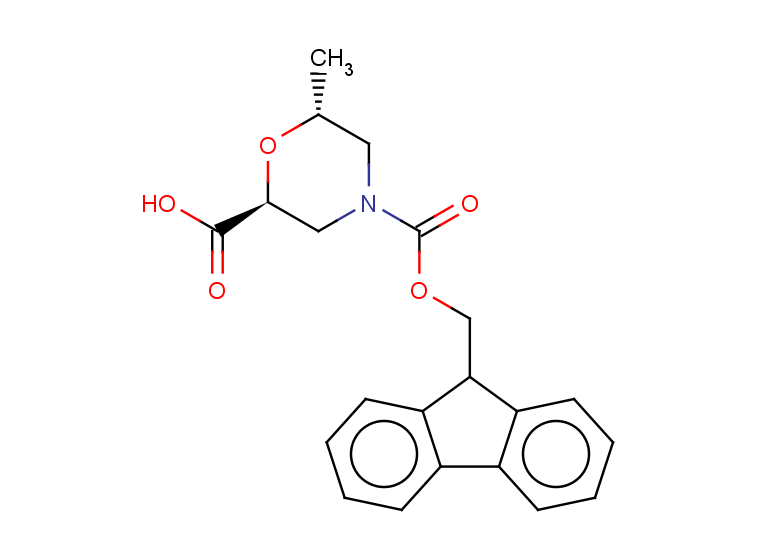 rac-(2R,6S)-4-{[(9H-fluoren-9-yl)methoxy]carbonyl}-6-methylmorpholine-2-carboxylic acid, trans