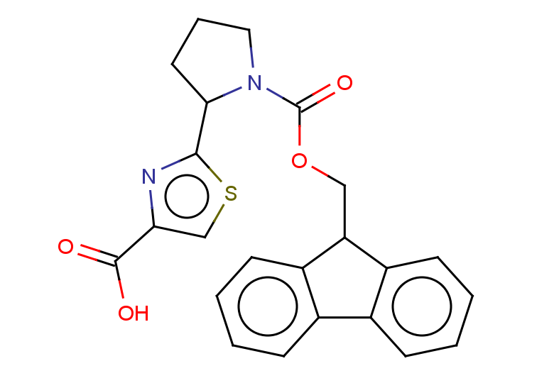 2-(1-{[(9H-fluoren-9-yl)methoxy]carbonyl}pyrrolidin-2-yl)-1,3-thiazole-4-carboxylic acid