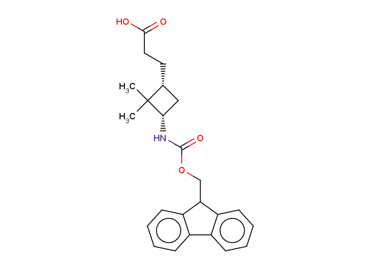 3-[(1R,3S)-3-({[(9H-fluoren-9-yl)methoxy]carbonyl}amino)-2,2-dimethylcyclobutyl]propanoic acid
