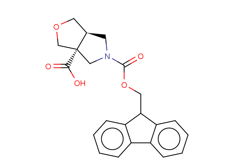 rac-(3aR,6aR)-5-{[(9H-fluoren-9-yl)methoxy]carbonyl}-hexahydro-1H-furo[3,4-c]pyrrole-3a-carboxylic acid, cis