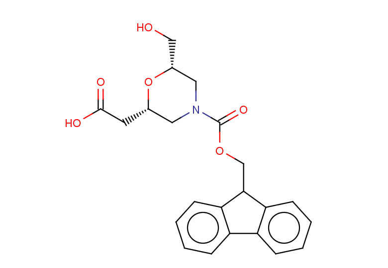 rac-2-[(2R,6R)-4-{[(9H-fluoren-9-yl)methoxy]carbonyl}-6-(hydroxymethyl)morpholin-2-yl]acetic acid, cis